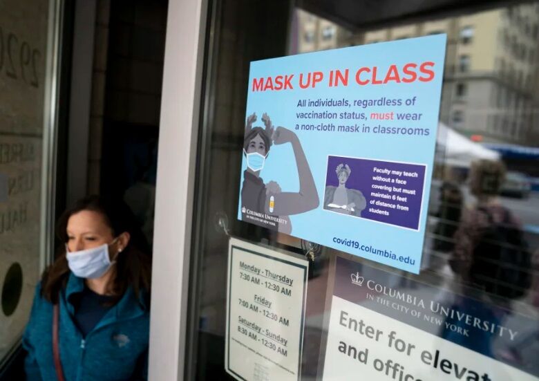 Mask Mandates Return to US College Campuses as Cases Rise